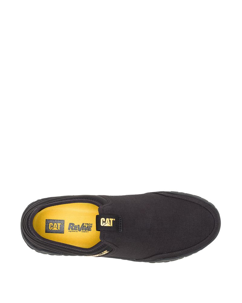 Zapatilla-Slip-On-Hombre-Hex---Negra-Cat