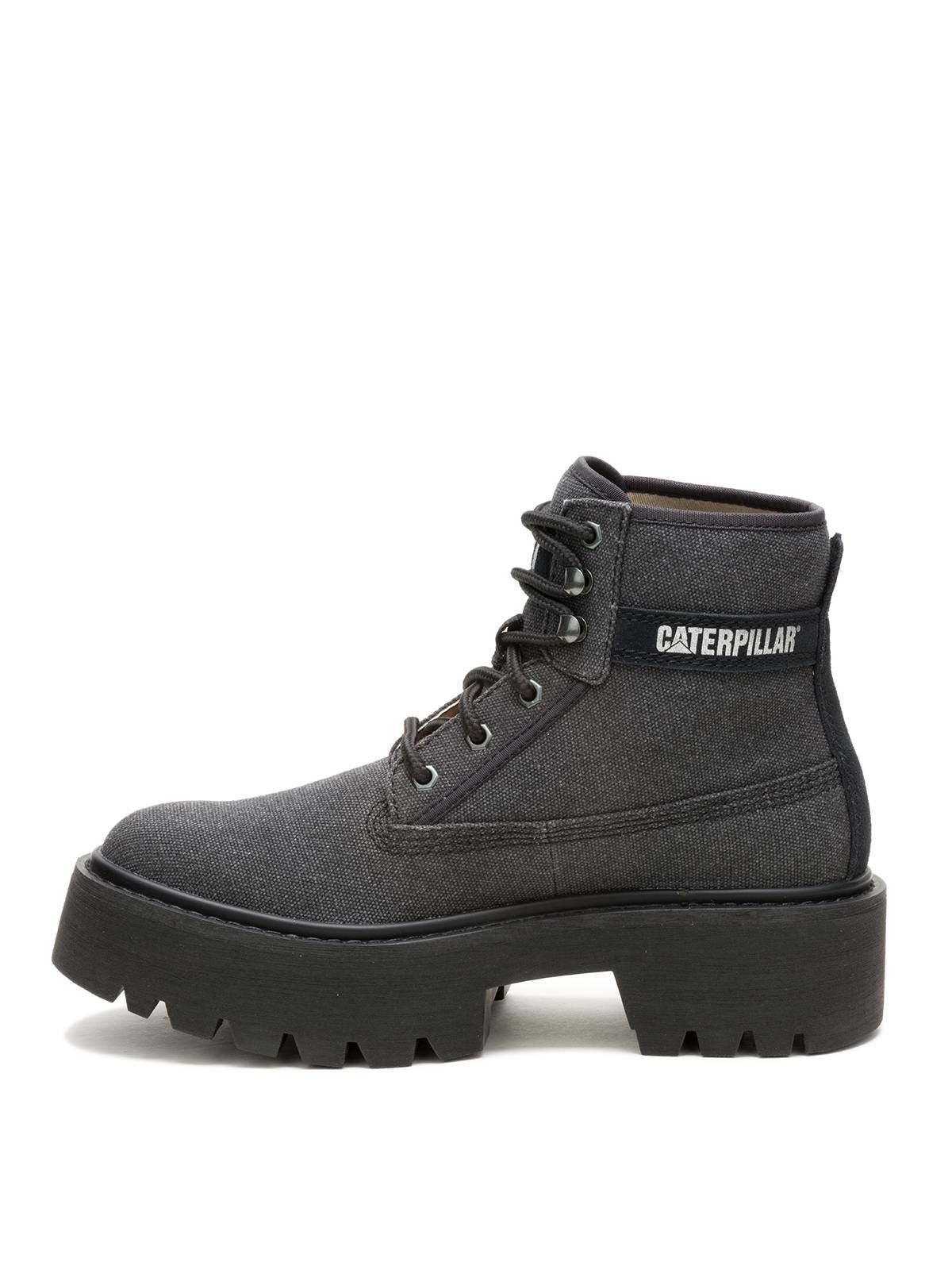 Botín Canvas Colorado Max 6 Mujer Negro Cat