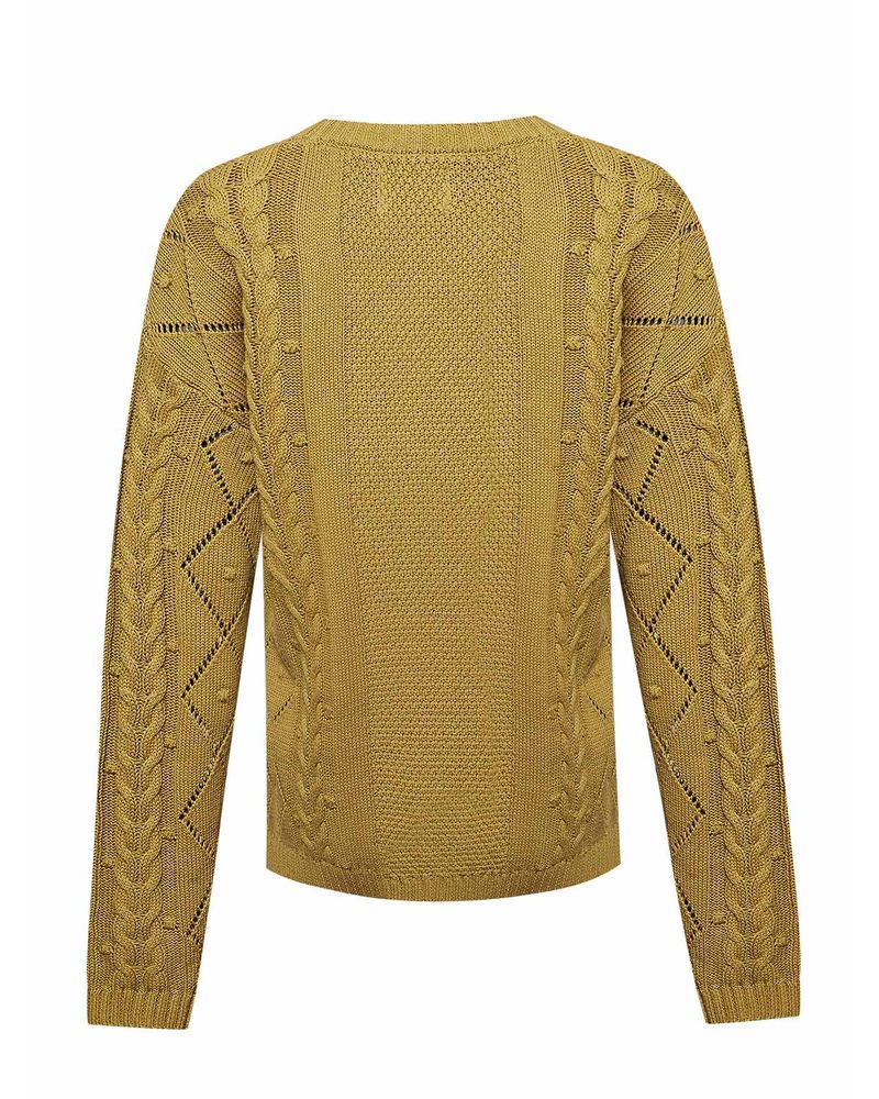 Sweater-Algodon-Organico-Mujer-Nit-Verde-Rockford
