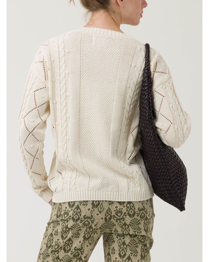 Sweater-Algodon-Organico-Mujer-Nit-Blanco-Rockford