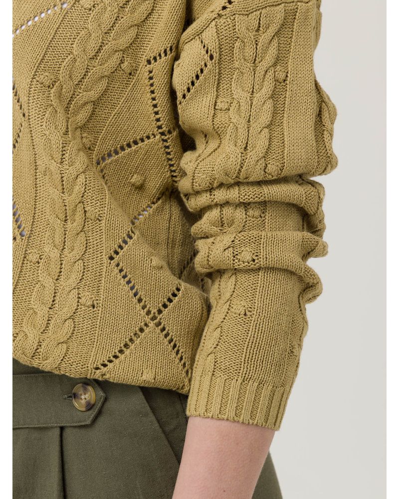 Sweater-Algodon-Organico-Mujer-Nit-Verde-Rockford