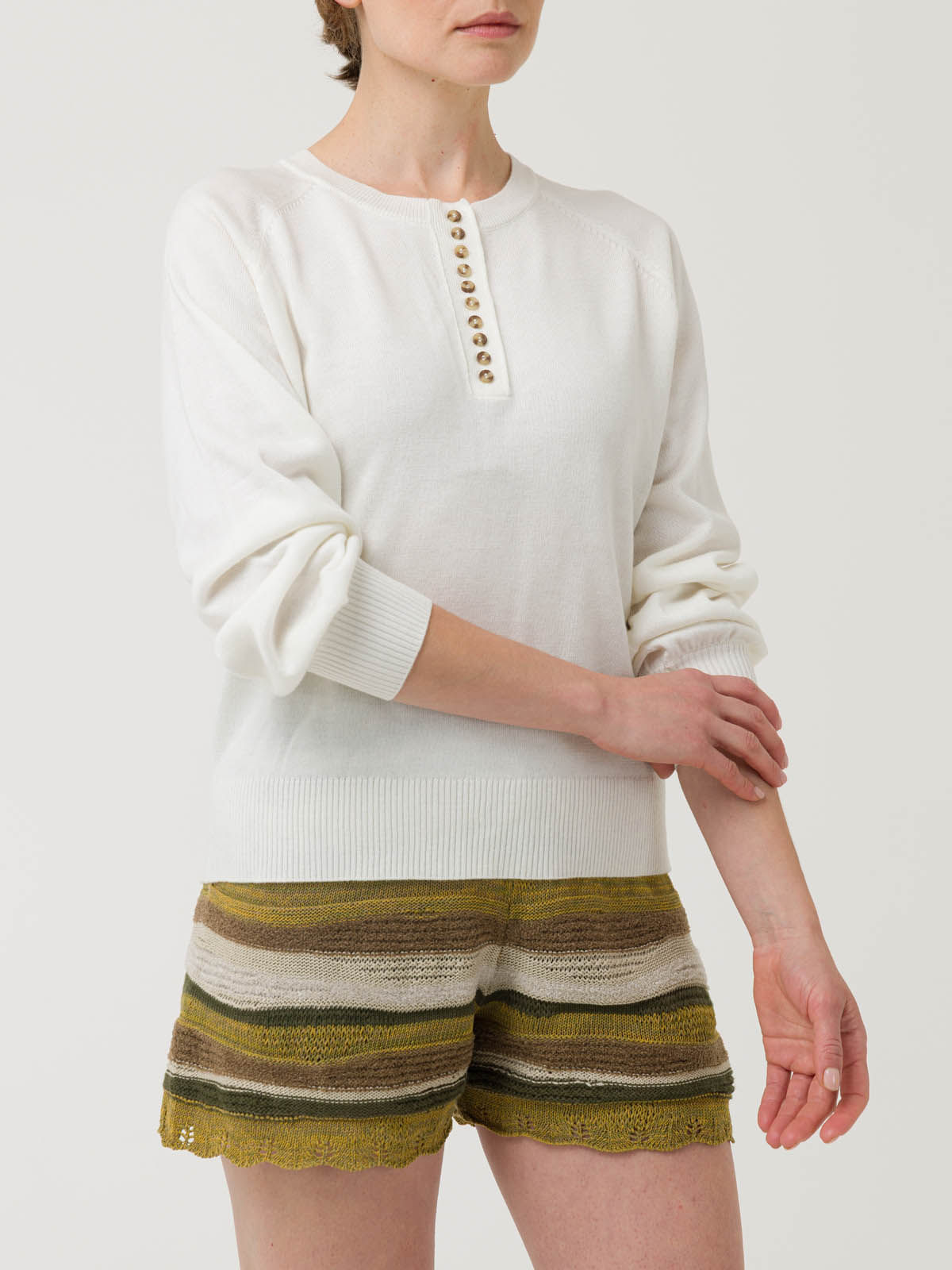 Sweater Mujer Omaha Blanco Rockford
