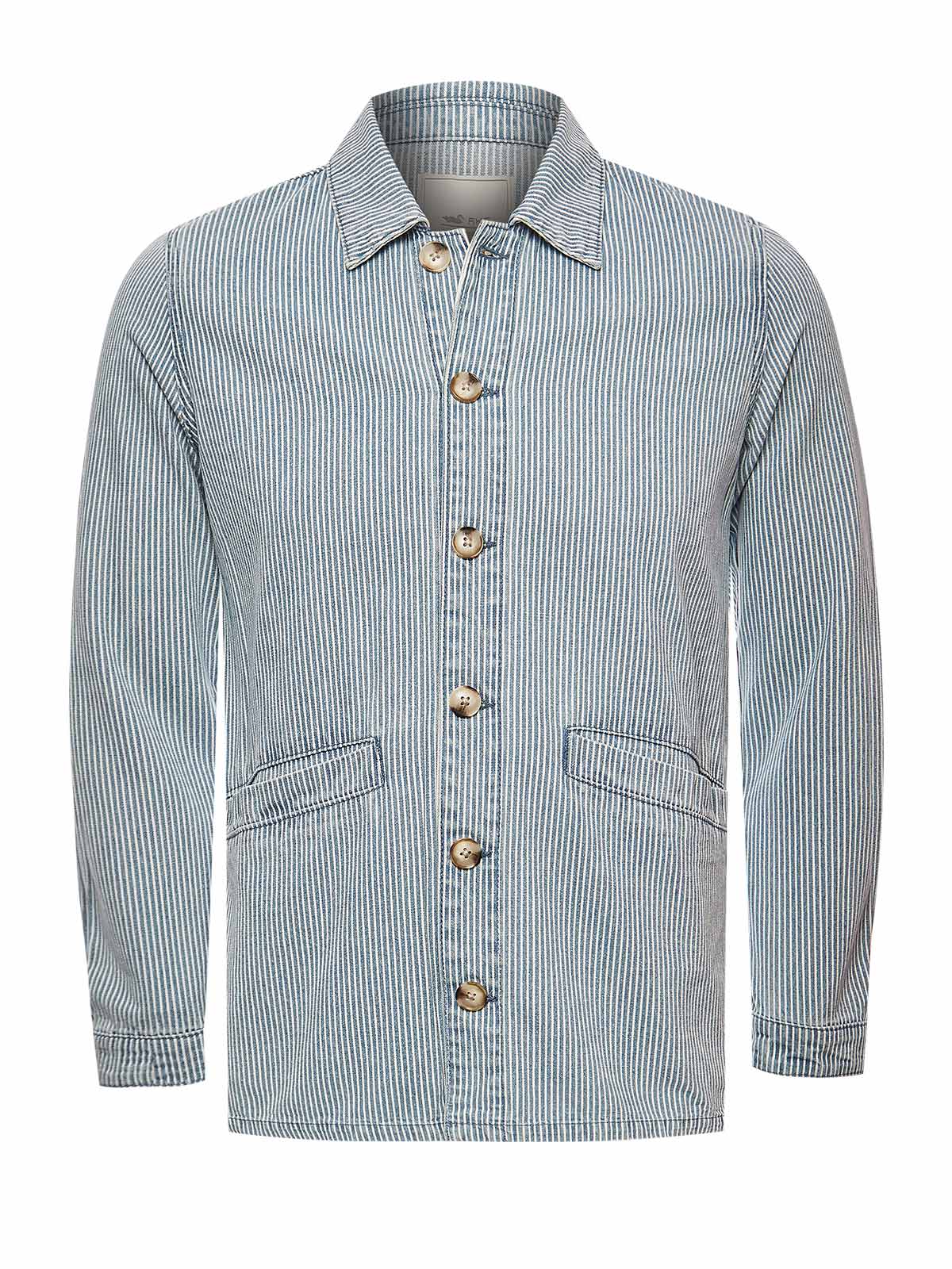 Chaqueta Algodón Mujer Zanzibar Azul Rockford