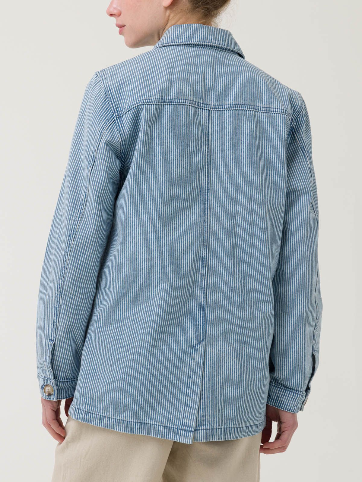 Chaqueta Algodón Mujer Zanzibar Azul Rockford