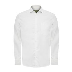 Camisa Algodón Hombre Easysolid Blanco Rockford