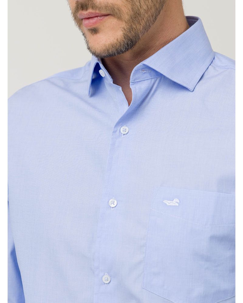 Camisa-Algodon-Hombre-Easysolid-Celeste-Rockford