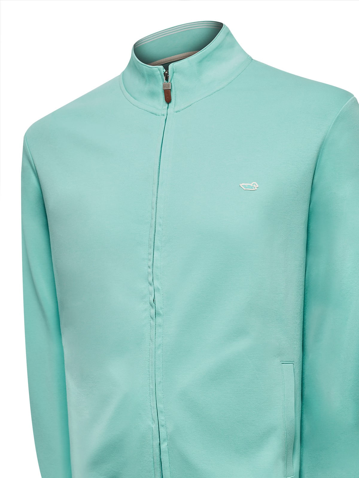Polerón Algodón Pima Hombre Rimini Verde Rockford
