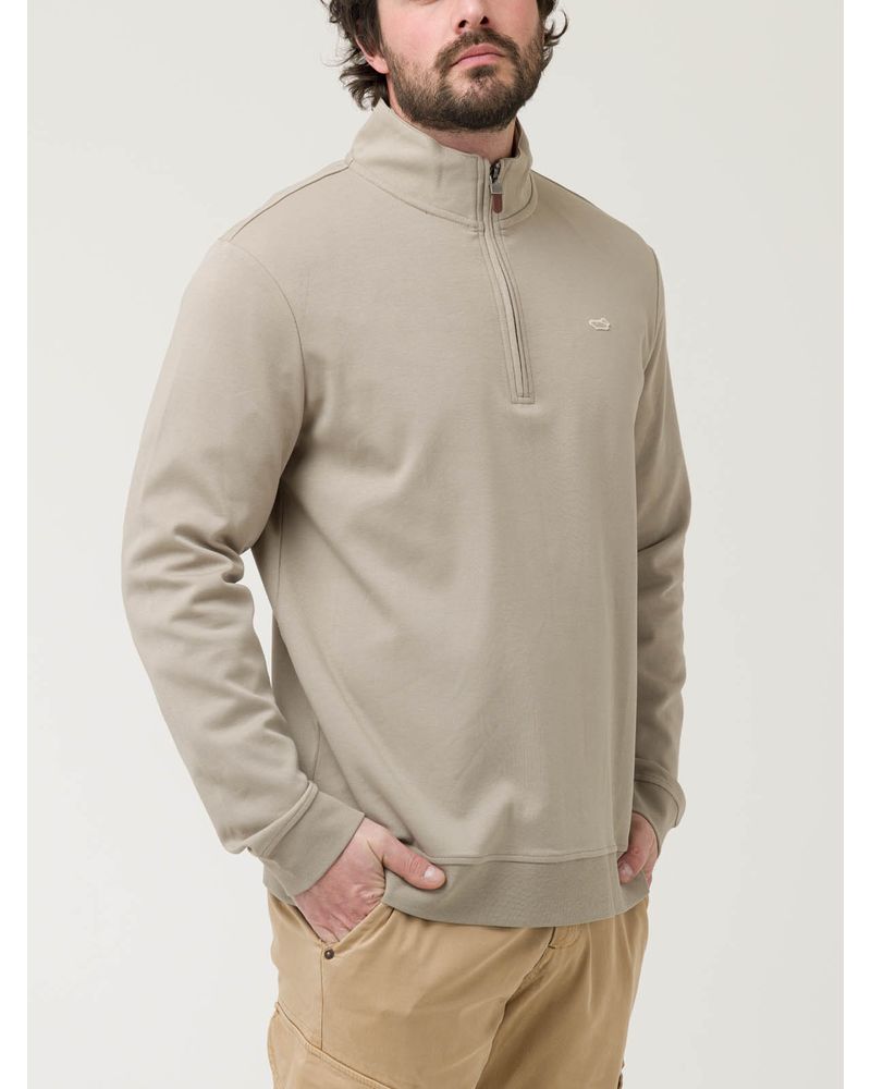 Poleron-Algodon-Pima-Hombre-Riminihalf-Beige-Rockford