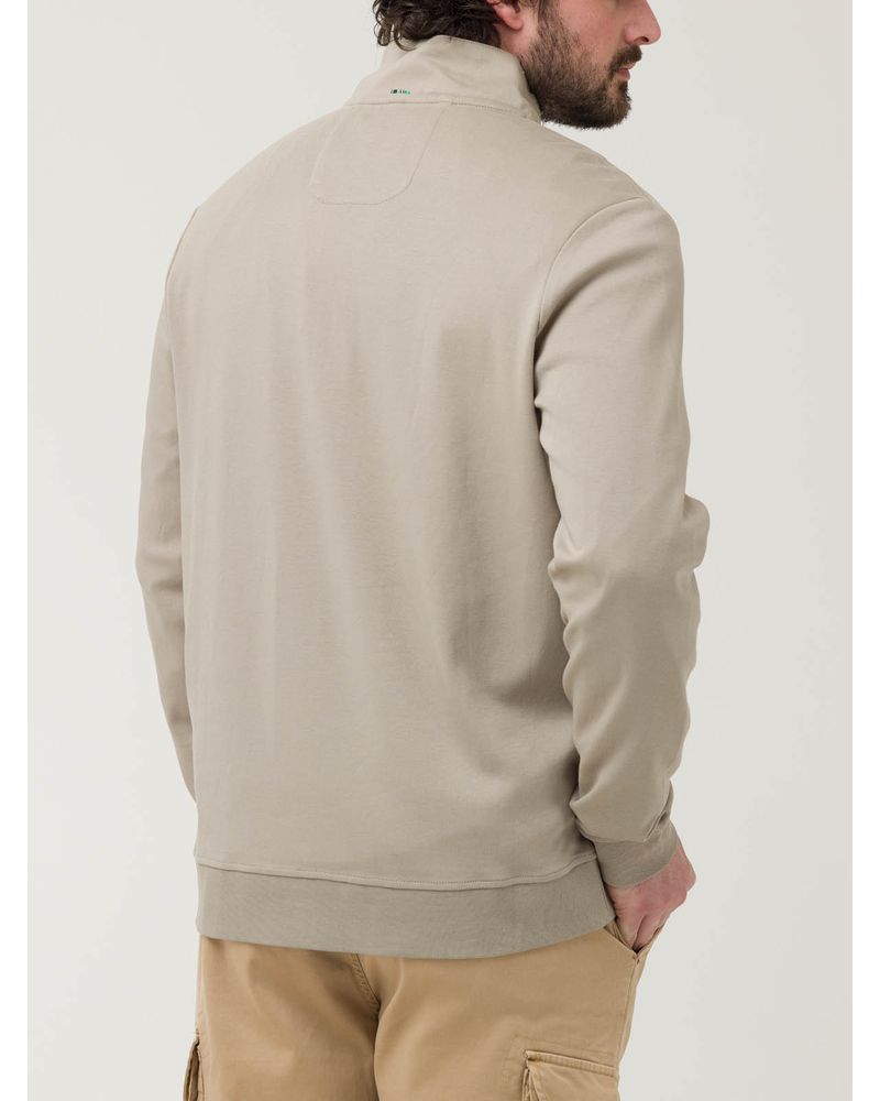 Poleron-Algodon-Pima-Hombre-Riminihalf-Beige-Rockford