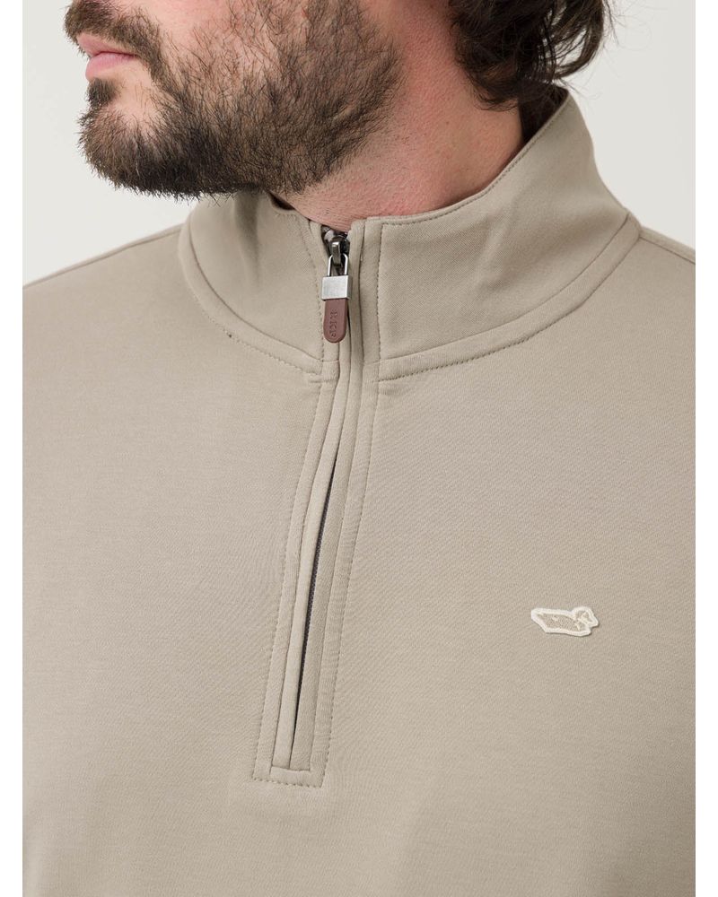Poleron-Algodon-Pima-Hombre-Riminihalf-Beige-Rockford