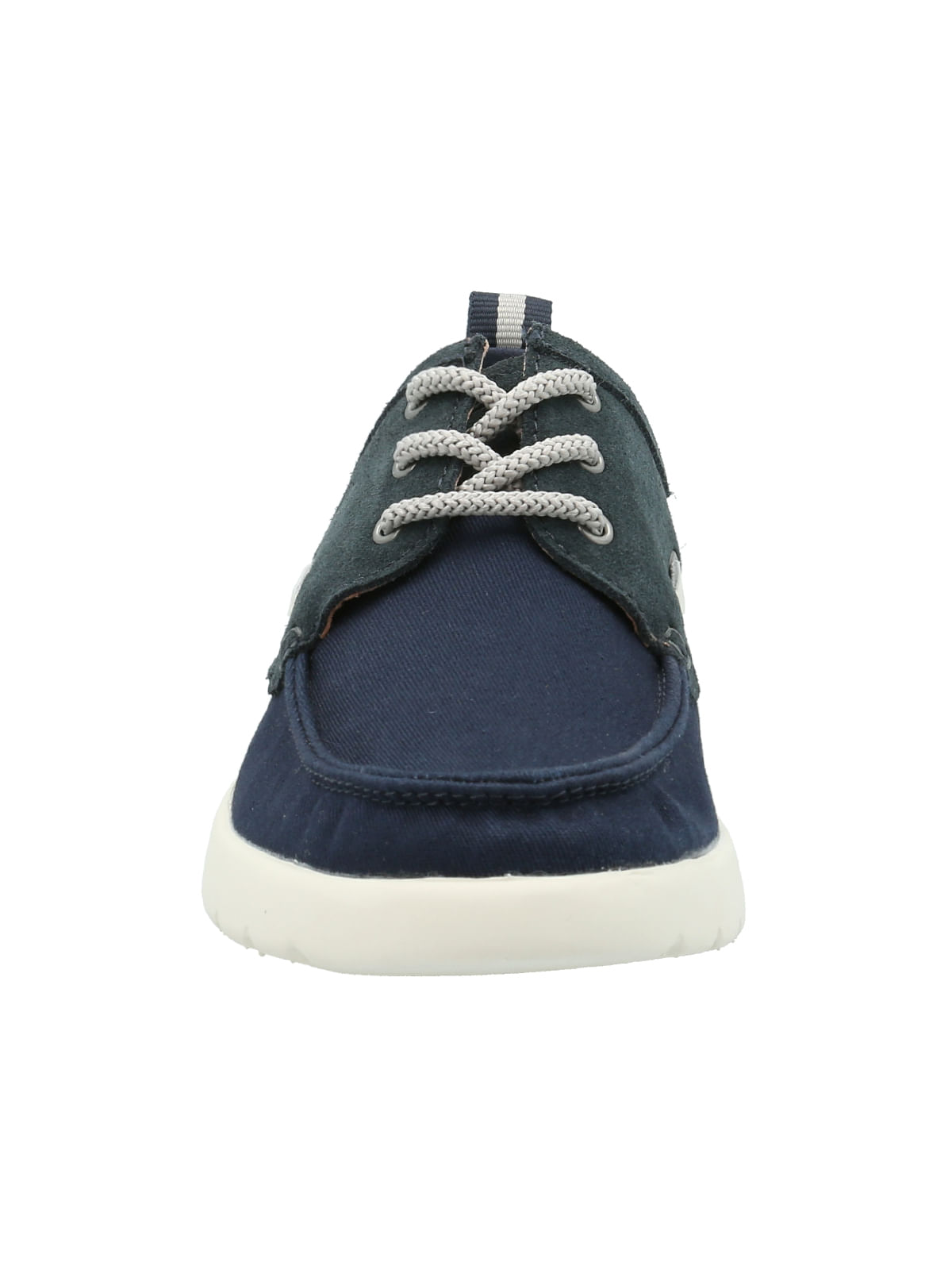 Mocasín Cuero Hombre Gaston Azul Rockford