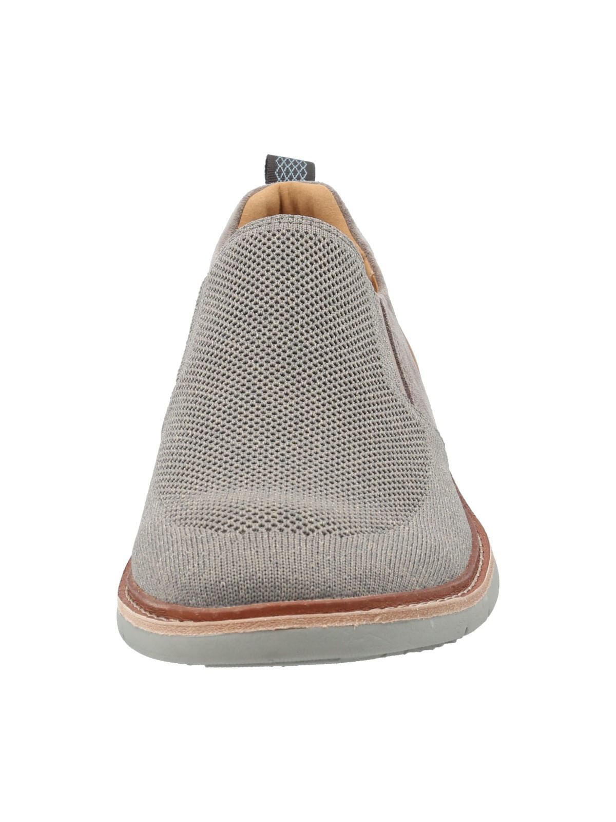 Slip On Cuero Hombre Sainz Gris Rockford
