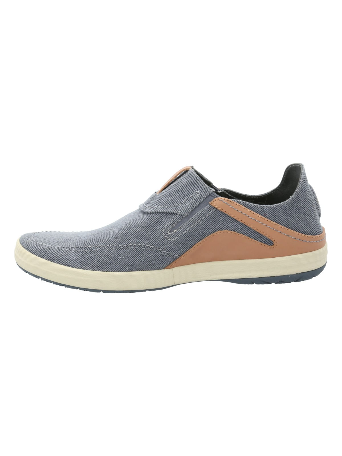 Slip On Algodón Orgánico Hombre Noosa Azul Rockford