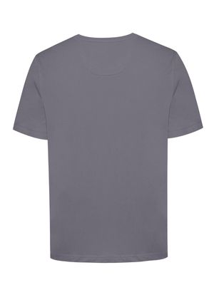 Polera Algodón Orgánico Hombre Basic Azul Rockford