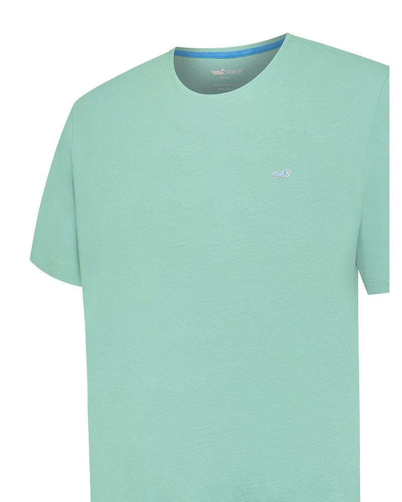 Polera-Algodon-Organico-Hombre-Basic-Verde-Rockford