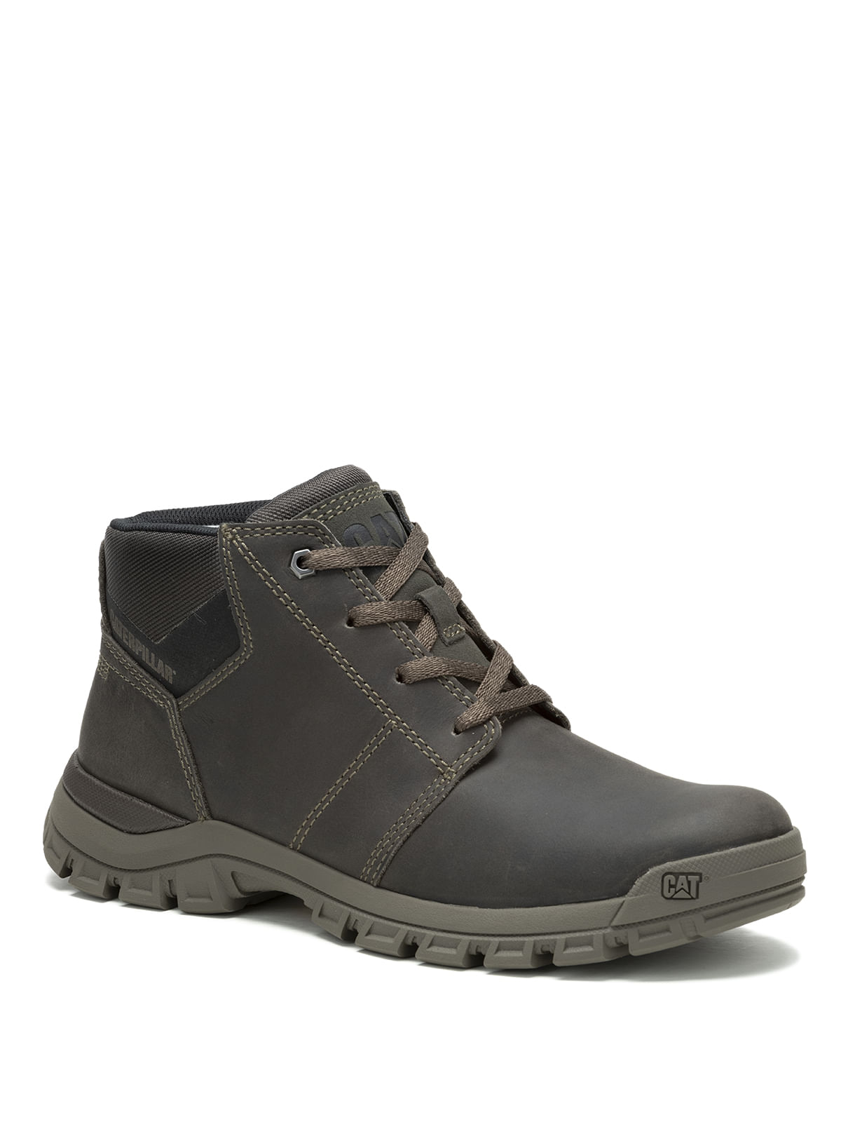 Zapato Botin Cuero Hombre Cat Bota Caterpillar Holton De Piel Para
