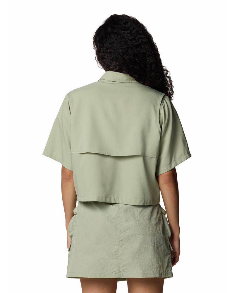 Camisa-Manga-Corta-Mujer-Elevated-View-Utility-Beige-Columbia