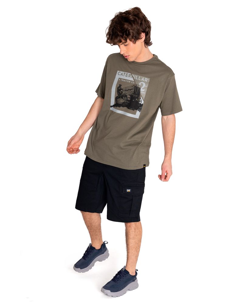 Polera-Manga-corta-Casual-Hombre-RUSTIC-GRAPHIC-TEE-2-Verde-CAT