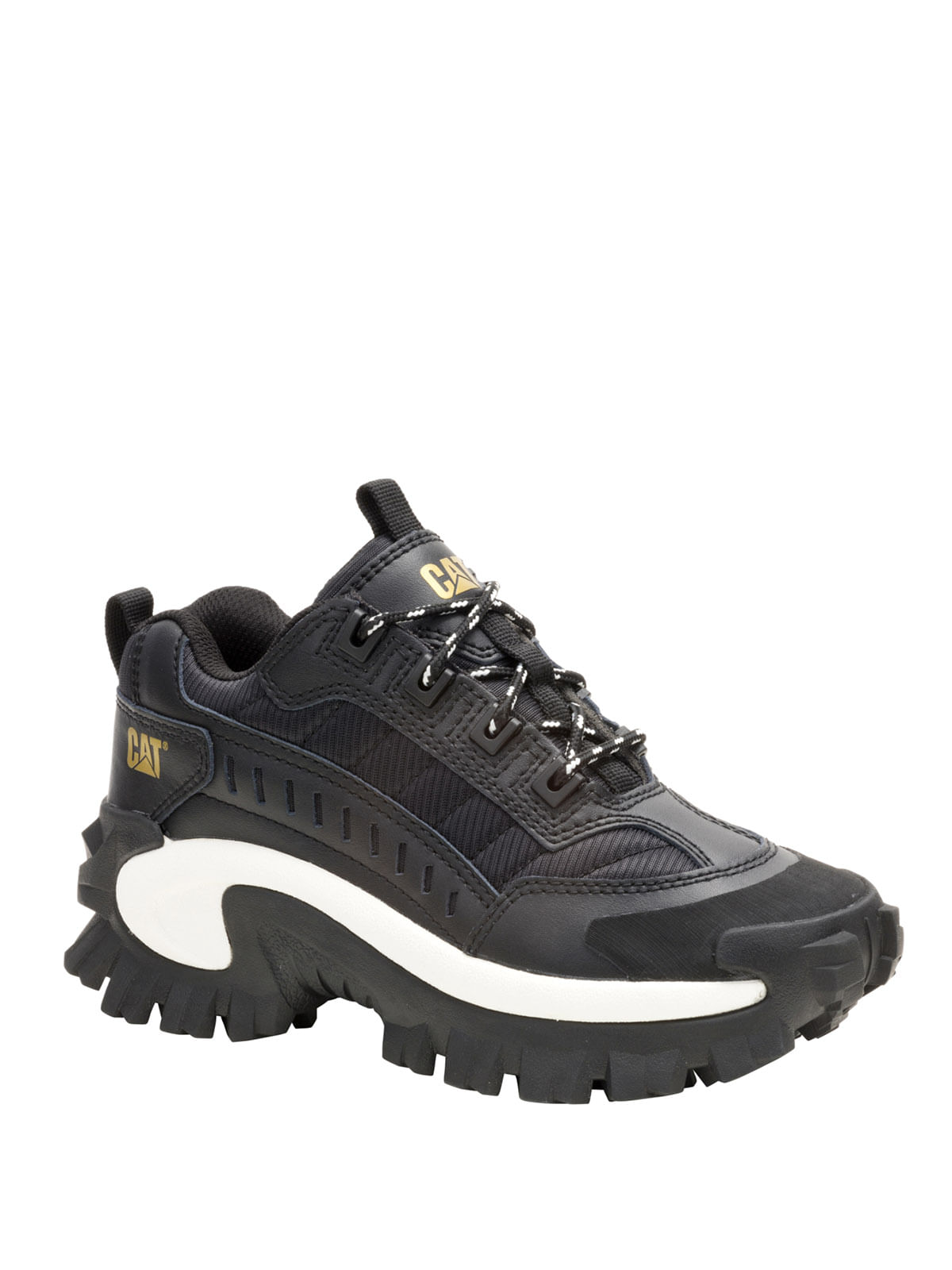 Zapatilla Casual Mujer Intruder Negra Cat-Cat Chile Rockford