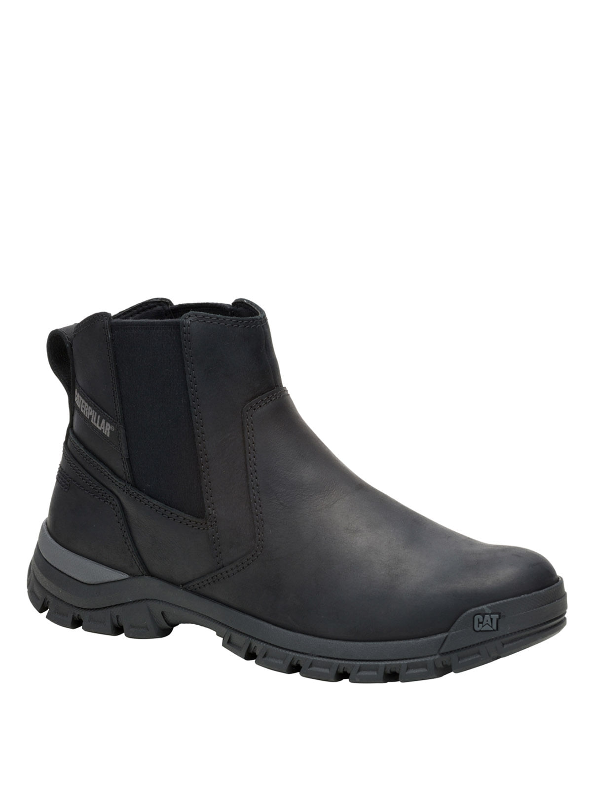 Botín Cuero Hombre Threshold Chelsea Negro Cat-Cat Chile