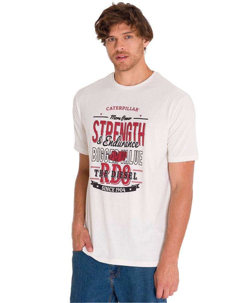 Polera-Manga-Corta-Casual-Hombre-HISTORIC-TRADITIONS-GRAPHIC-TEE-Blanca-Cat