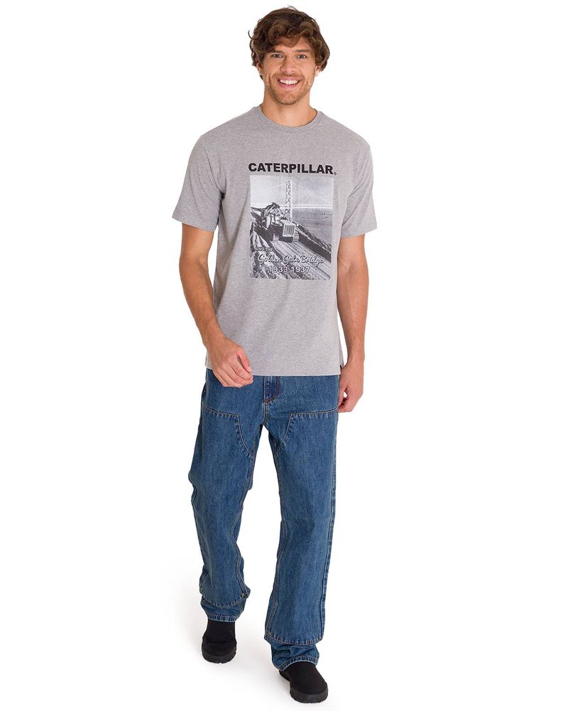 Polera-Manga-Corta-Casual-Hombre-PROJECTS-GRAPHIC-TEE-Blanca-Cat