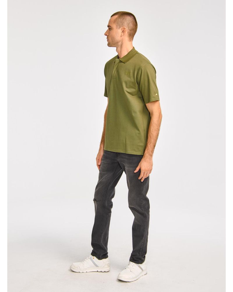 Polera-Polo-Hombre-Logo-CAT-Oliva-Cat