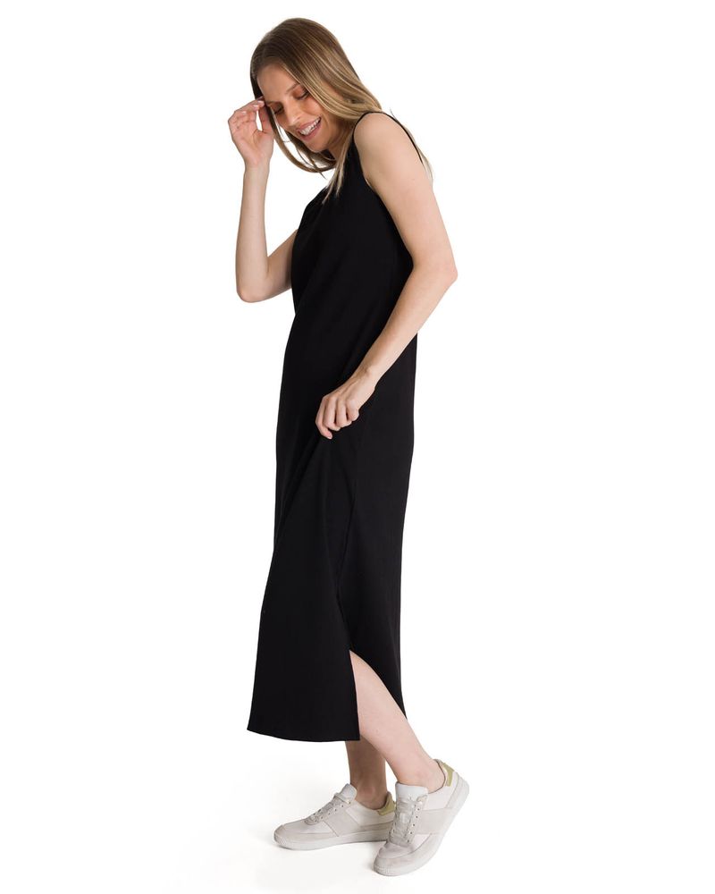 Vestido-Mujer-Rib-Tank-Negro-CAT