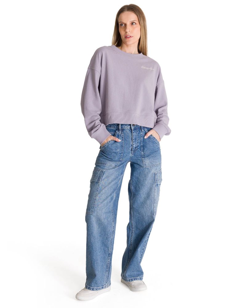 Poleron-Crewneck-Mujer-Relaxed-French-Terry-Lila-CAT