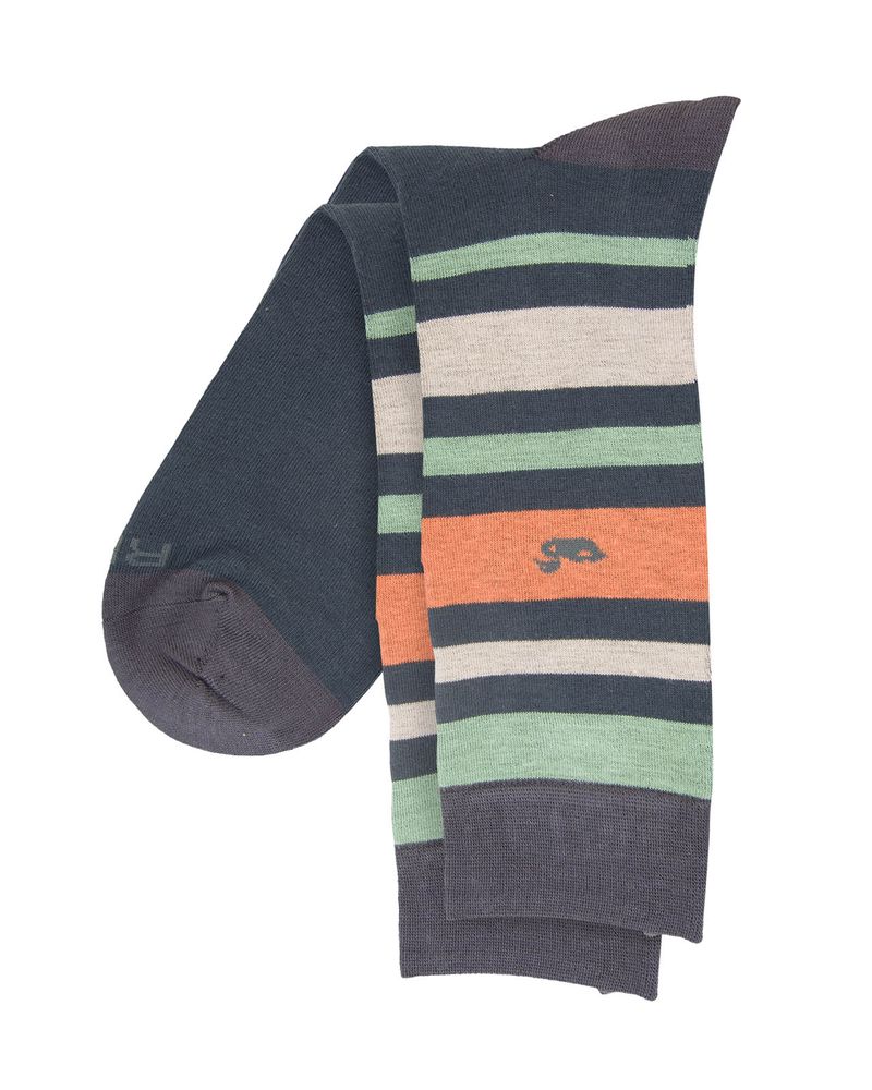 Calcetin-Bambu-Hombre-Stripes-Azul-Rockford