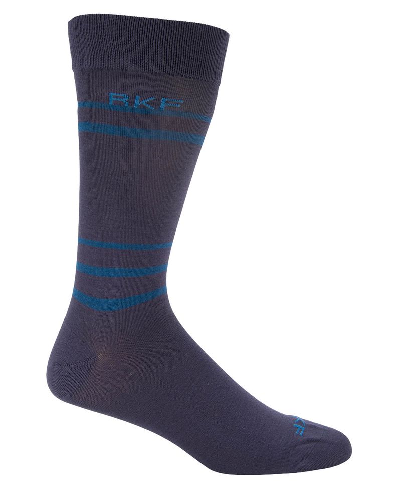 Calcetin-Bambu-Hombre-Rkf-Line-Azul-Rockford