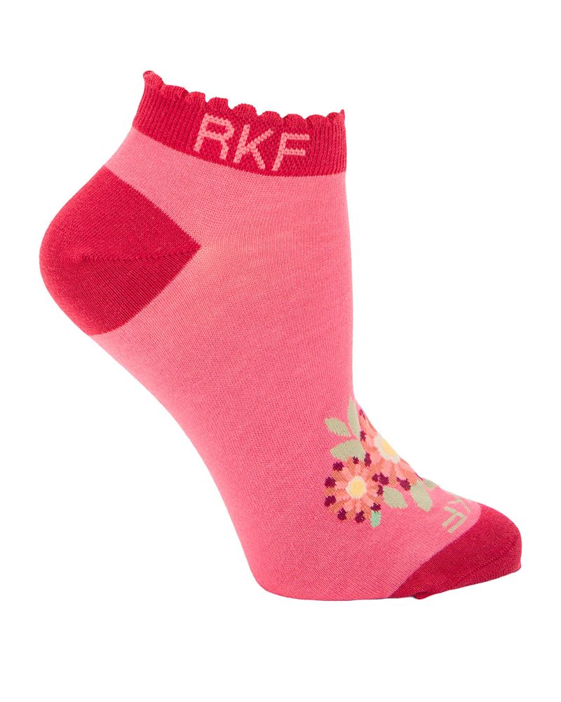 Calcetin-Bambu-Mujer-Ped-St-Rose-Rosado-Rockford
