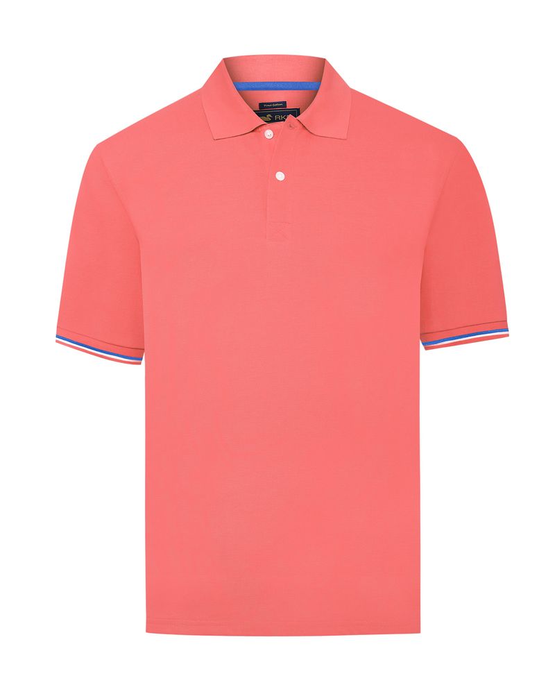 Polera-Algodon-Pima-Hombre-Mitchell-Naranjo-Rockford