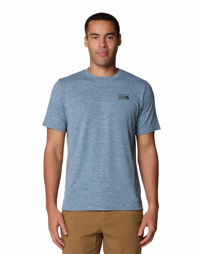 Polera-Manga-Corta-Hombre-Sunblocker--Azul-Mountain-Hardwear