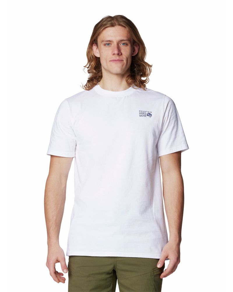 Polera-Manga-Corta-Hombre-Mountain-Sunset-Blanco-Mountain-Hardwear