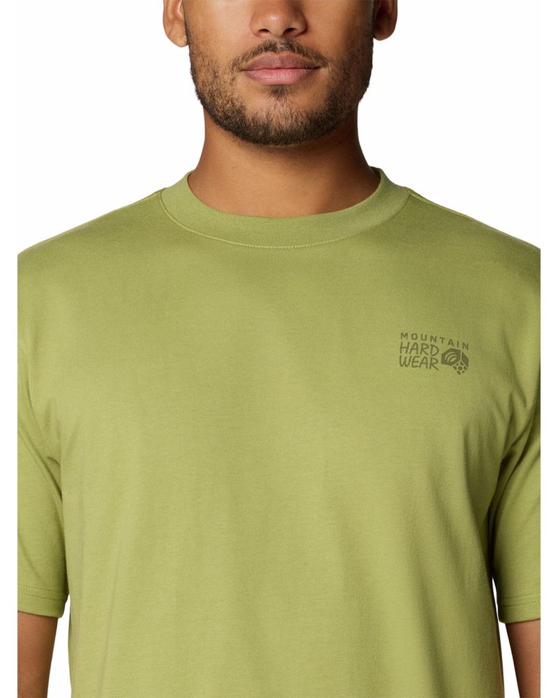 Polera-Manga-Corta-Hombre-Mountain-Sunset-Verde-Mountain-Hardwear