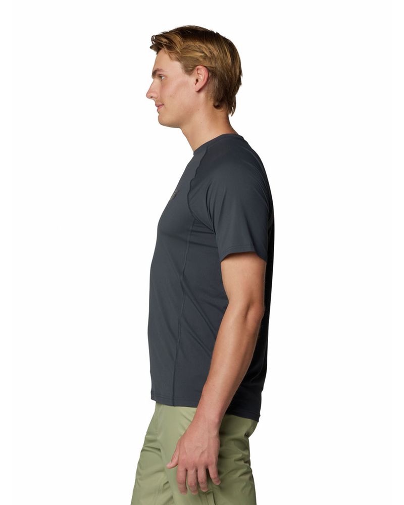 Polera-Manga-Corta-Hombre-Crater-Lake-Gris-Mountain-Hardwear