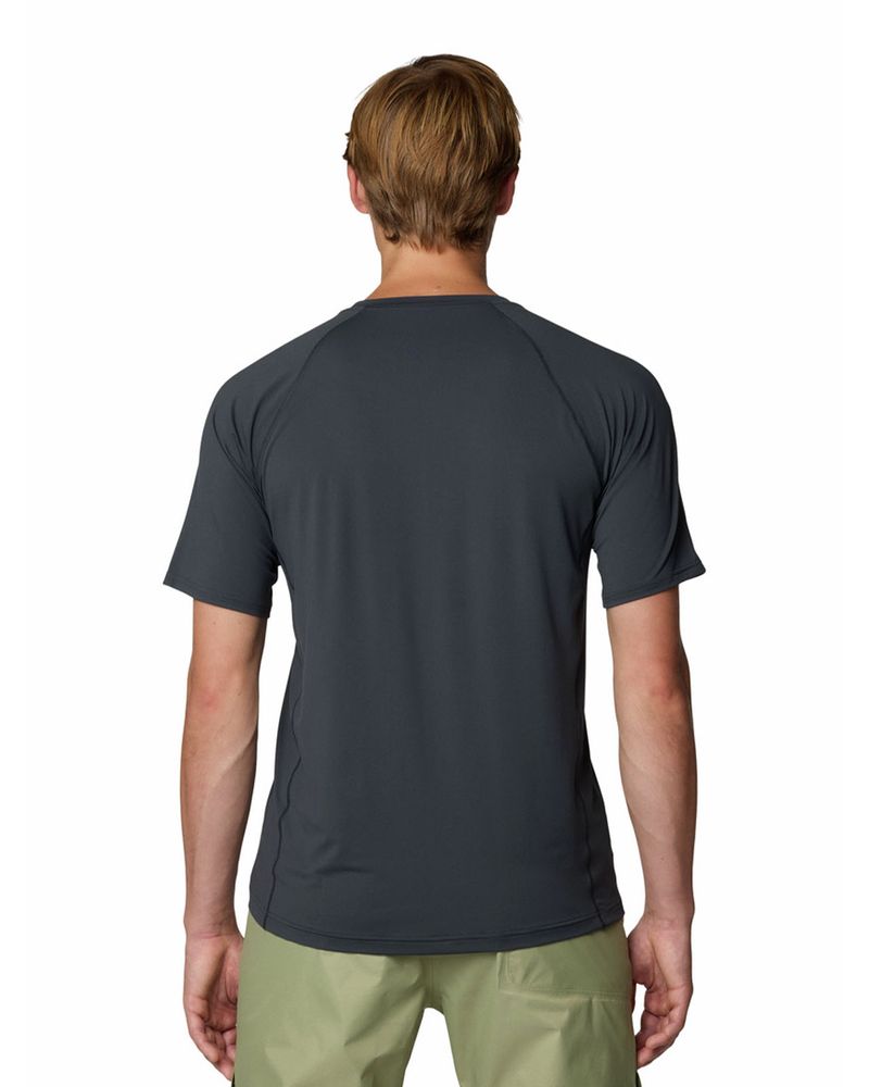 Polera-Manga-Corta-Hombre-Crater-Lake-Gris-Mountain-Hardwear