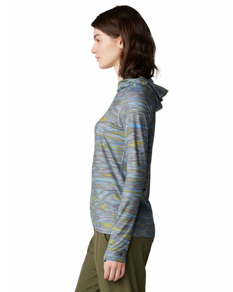 Polera-Manga-Larga-Mujer-Butter-Up-Azul-Mountain-Hardwear