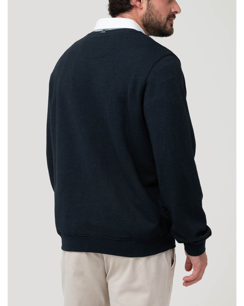 Poleron-Algodon-Pima-Hombre-Mallard-Azul-Rockford