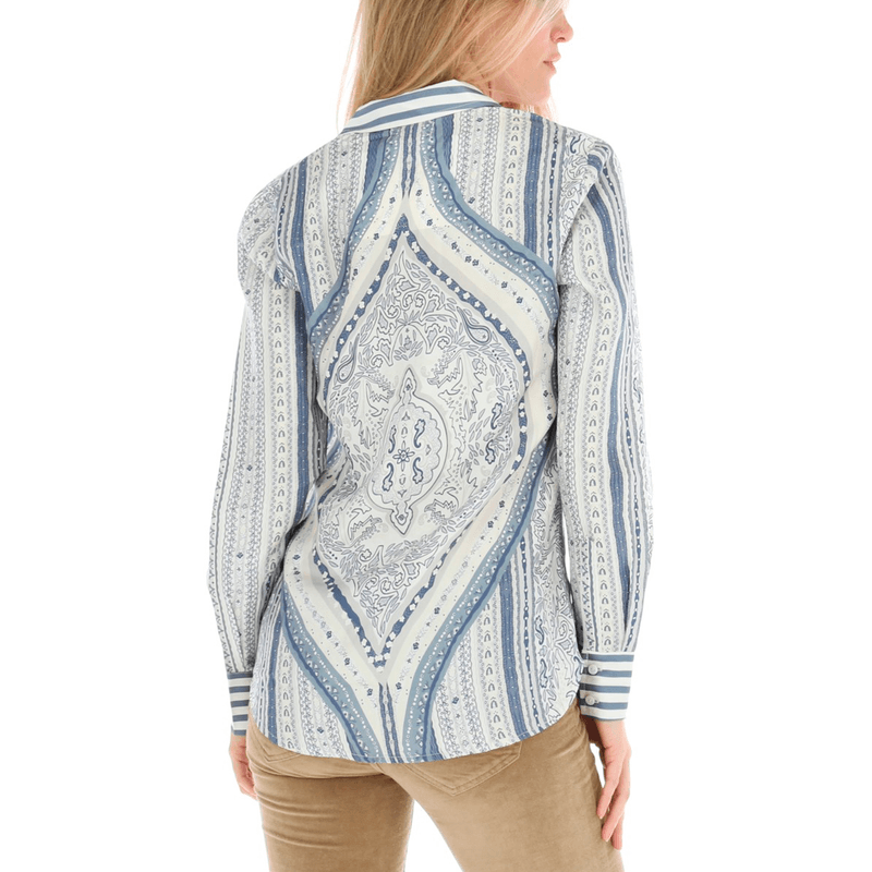 blusa seda mujer