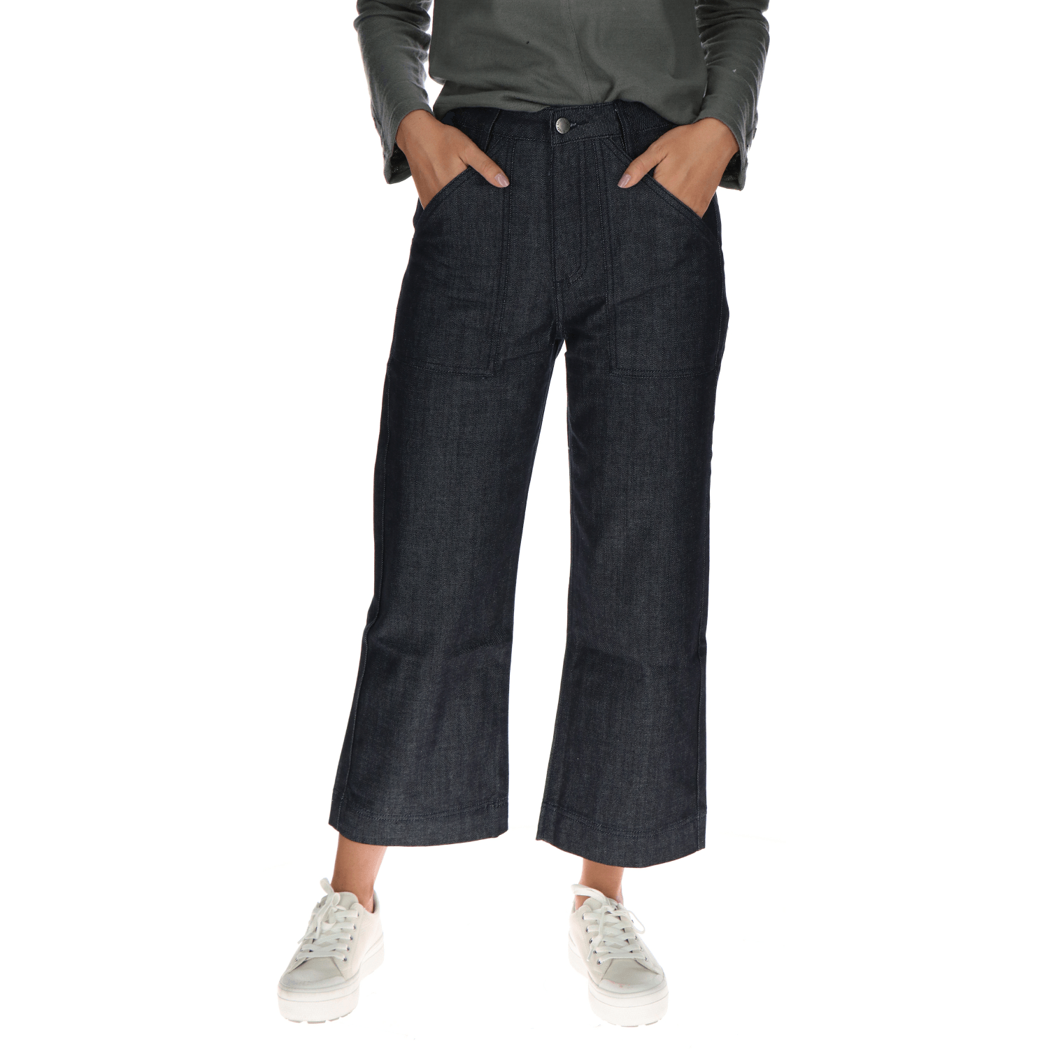 Pantalon Casual Mujer Heritage Uniform High-Rise Cargo Pant Negro