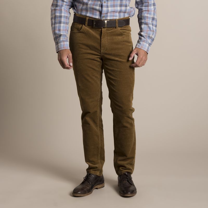 Pantalones Purple Label De Pana Para Hombre Azul Marino