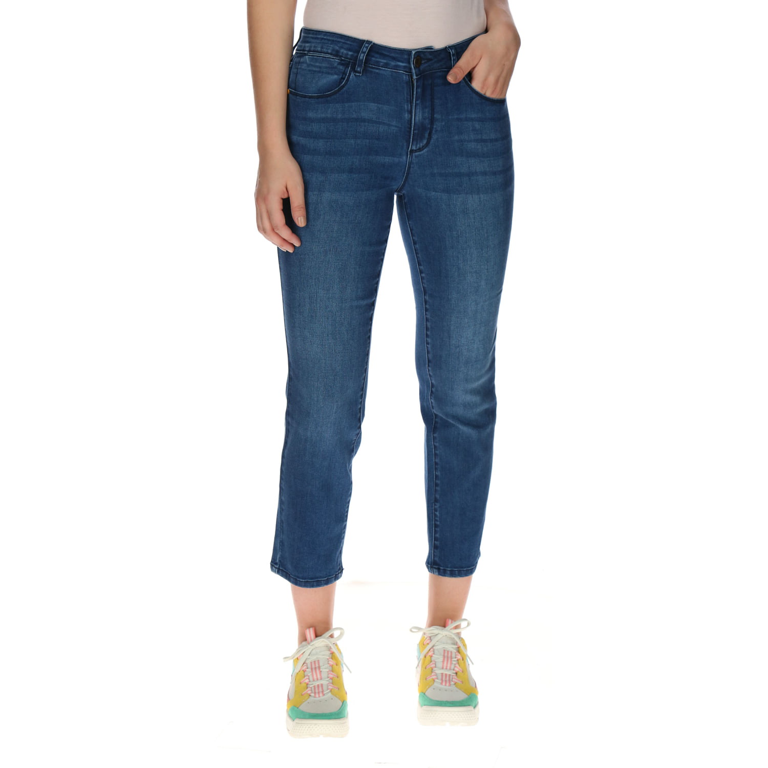 Jeans Mujer Symbol High Rise Straight