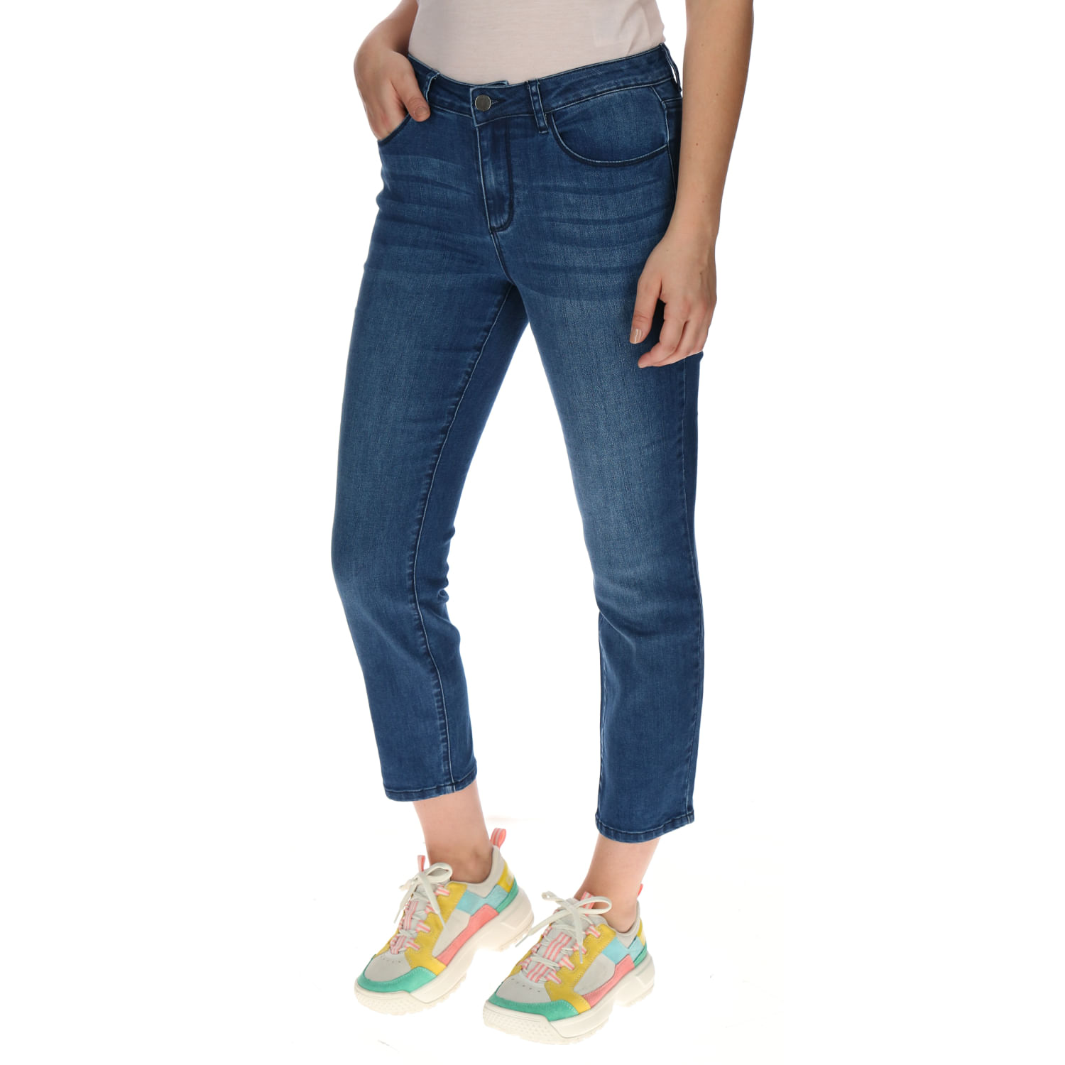Jeans Mujer Symbol High Rise Straight