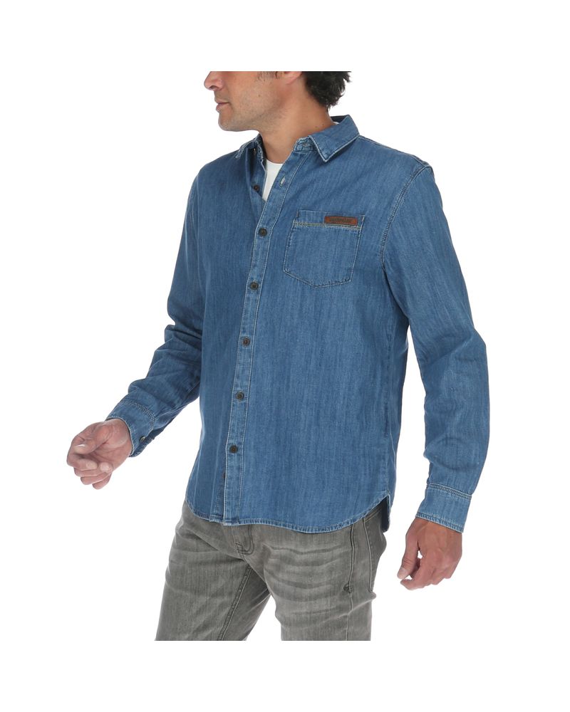 Camisa Hombre Foundation L/S Denim Shirt