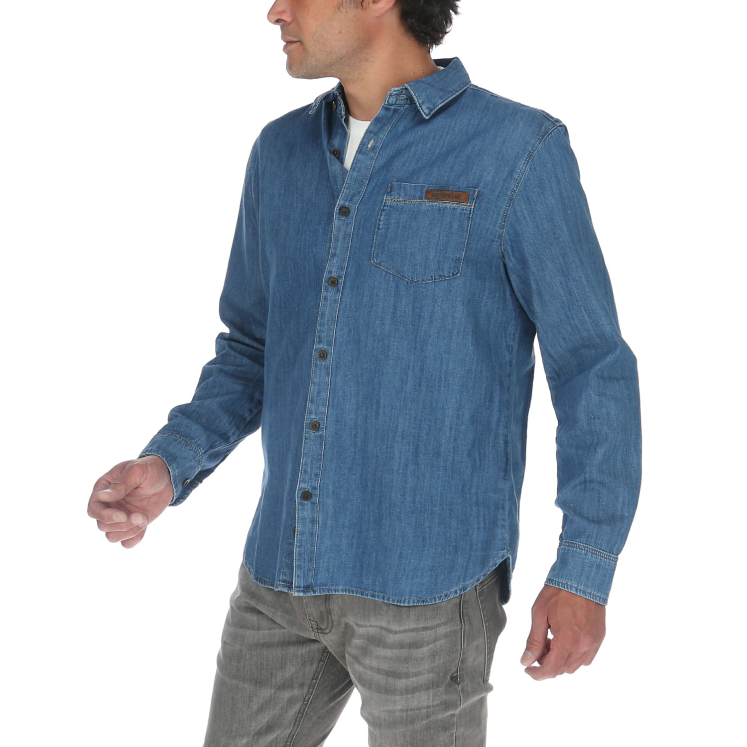 Camisa Hombre Foundation L/S Denim Shirt