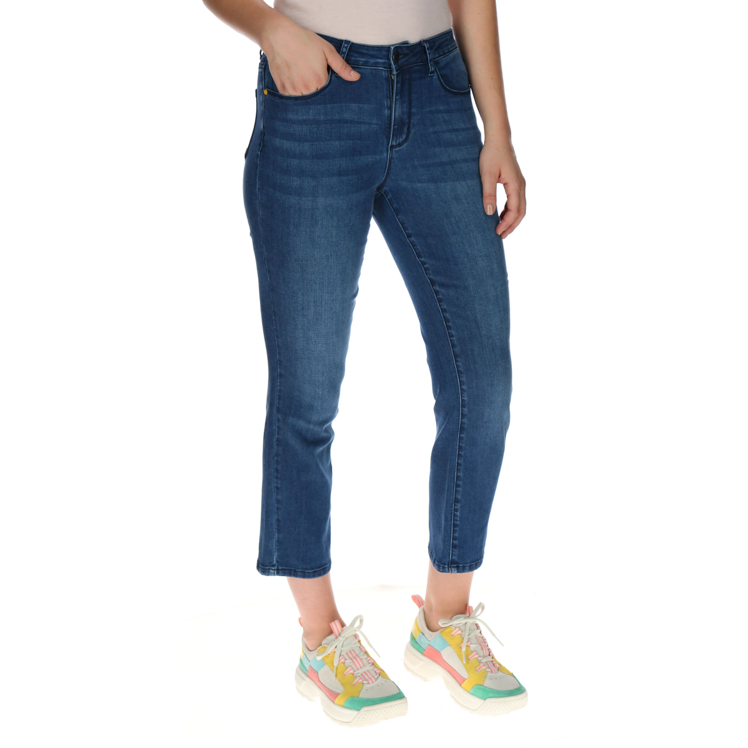 Jeans Mujer Symbol High Rise Straight