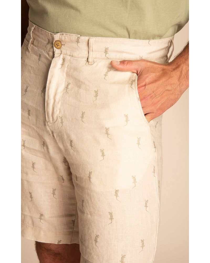 Shorts-Hombre-Print-Lino-Organico