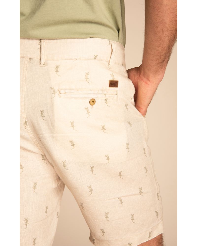 Shorts-Hombre-Print-Lino-Organico